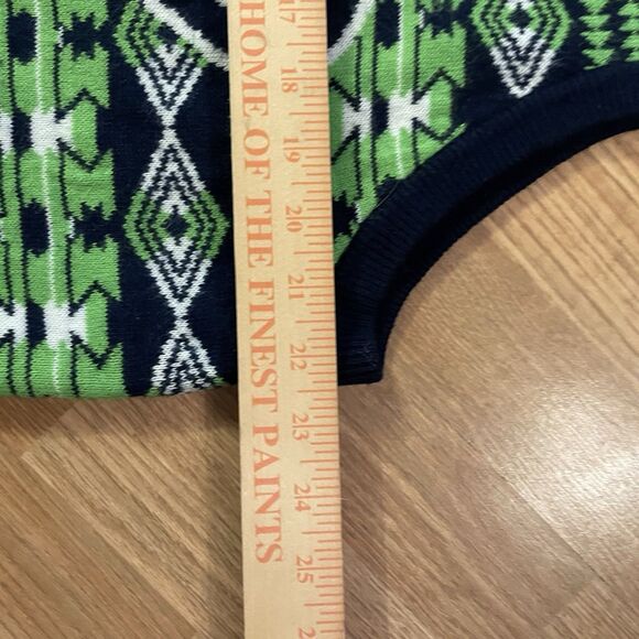 NFL Seattle Seahawks Ugly Sweater Vest Men’s Large Knit Holiday Large Logo - Picture 10 of 10